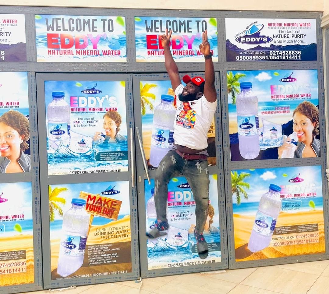 Owner of Eddyt Natural Mineral water